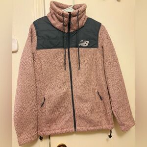 New Balance Pink and Black Patterned Jacket